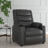 NNEVL Stand up Chair Black Faux Leather