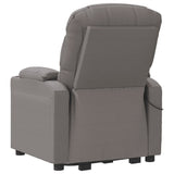 NNEVL Electric Stand up Massage Chair Light Grey Fabric
