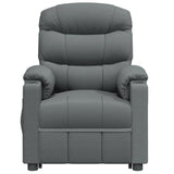 NNEVL Electric Stand up Massage Chair Dark Grey Fabric