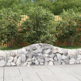 NNEVL Arched Gabion Basket 200x30x40/60 cm Galvanised Iron