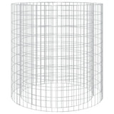 NNEVL Gabion Fire Pit Ø 100 cm Galvanised Iron