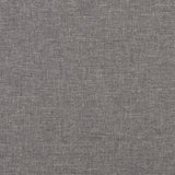 NNEVL 2-Seater Sofa with Pillows and Cushions Light Grey 120 cm Fabric