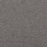 NNEVL 3 Piece Sofa Set with Throw Pillows&Cushions Dark Grey Fabric