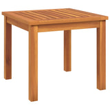 NNEVL 3 Piece Adirondack Garden Lounge Set Solid Wood Acacia