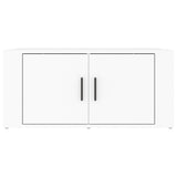 NNEVL Coffee Table White 80x50x36 cm Engineered Wood