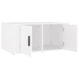NNEVL Coffee Table White 80x50x36 cm Engineered Wood
