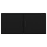 NNEVL Coffee Table Black 80x50x36 cm Engineered Wood