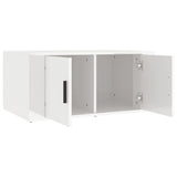 NNEVL Coffee Table High Gloss White 80x50x36 cm Engineered Wood
