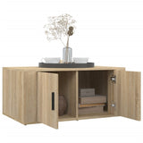 NNEVL Coffee Table Sonoma Oak 80x50x36 cm Engineered Wood