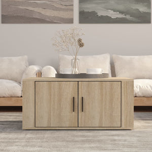NNEVL Coffee Table Sonoma Oak 80x50x36 cm Engineered Wood
