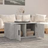 NNEVL Coffee Table Concrete Grey 80x50x36 cm Engineered Wood