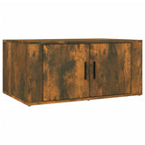 NNEVL Coffee Table Smoked Oak 80x50x36 cm Engineered Wood
