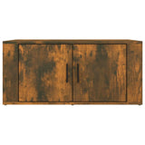 NNEVL Coffee Table Smoked Oak 80x50x36 cm Engineered Wood