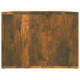 NNEVL Coffee Table Smoked Oak 80x50x36 cm Engineered Wood