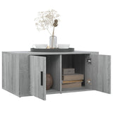 NNEVL Coffee Table Grey Sonoma 80x50x36 cm Engineered Wood