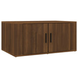 NNEVL Coffee Table Brown Oak 80x50x36 cm Engineered Wood
