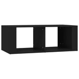 NNEVL Coffee Table Black 100x50x36 cm Engineered Wood