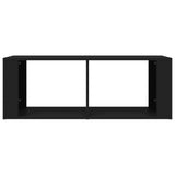 NNEVL Coffee Table Black 100x50x36 cm Engineered Wood