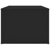 NNEVL Coffee Table Black 100x50x36 cm Engineered Wood