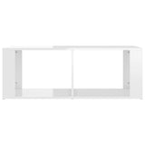 NNEVL Coffee Table High Gloss White 100x50x36 cm Engineered Wood