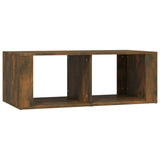 NNEVL Coffee Table Smoked Oak 100x50x36 cm Engineered Wood
