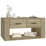 NNEVL Coffee Table Sonoma Oak 80x50x40 cm Engineered Wood