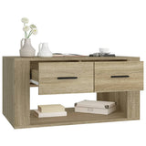 NNEVL Coffee Table Sonoma Oak 80x50x40 cm Engineered Wood