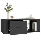 NNEVL Coffee Table Black 100x50.5x35 cm Engineered Wood