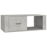 NNEVL Coffee Table Concrete Grey 100x50.5x35 cm Engineered Wood