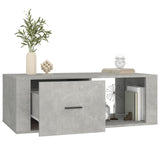NNEVL Coffee Table Concrete Grey 100x50.5x35 cm Engineered Wood