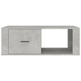 NNEVL Coffee Table Concrete Grey 100x50.5x35 cm Engineered Wood