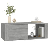 NNEVL Coffee Table Grey Sonoma 100x50.5x35 cm Engineered Wood