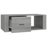 NNEVL Coffee Table Grey Sonoma 100x50.5x35 cm Engineered Wood