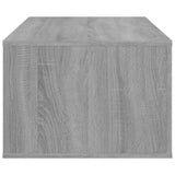 NNEVL Coffee Table Grey Sonoma 100x50.5x35 cm Engineered Wood