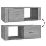 NNEVL Coffee Table Grey Sonoma 100x50.5x35 cm Engineered Wood