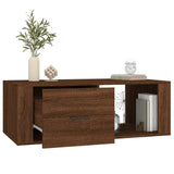 NNEVL Coffee Table Brown Oak 100x50.5x35 cm Engineered Wood