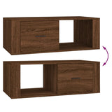 NNEVL Coffee Table Brown Oak 100x50.5x35 cm Engineered Wood