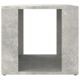NNEVL Bedside Table Concrete Grey 41x40x36 cm Engineered Wood