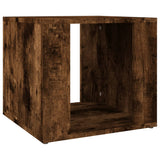 NNEVL Bedside Table Smoked Oak 41x40x36 cm Engineered Wood