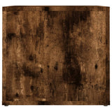 NNEVL Bedside Table Smoked Oak 41x40x36 cm Engineered Wood