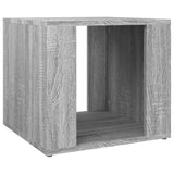 NNEVL Bedside Table Grey Sonoma 41x40x36 cm Engineered Wood