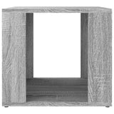 NNEVL Bedside Table Grey Sonoma 41x40x36 cm Engineered Wood