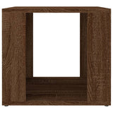 NNEVL Bedside Table Brown Oak 41x40x36 cm Engineered Wood