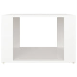 NNEVL Bedside Table White 57x55x36 cm Engineered Wood
