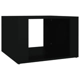 NNEVL Bedside Table Black 57x55x36 cm Engineered Wood