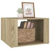 NNEVL Bedside Table Sonoma Oak 57x55x36 cm Engineered Wood