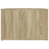 NNEVL Bedside Table Sonoma Oak 57x55x36 cm Engineered Wood