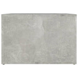 NNEVL Bedside Table Concrete Grey 57x55x36 cm Engineered Wood