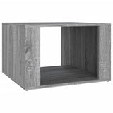 NNEVL Bedside Table Grey Sonoma 57x55x36 cm Engineered Wood