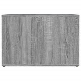 NNEVL Bedside Table Grey Sonoma 57x55x36 cm Engineered Wood